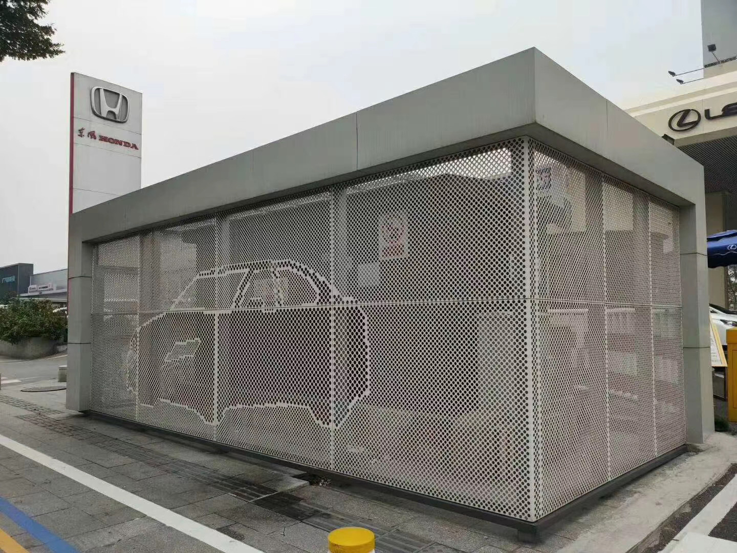 雕刻墻體鋁單板