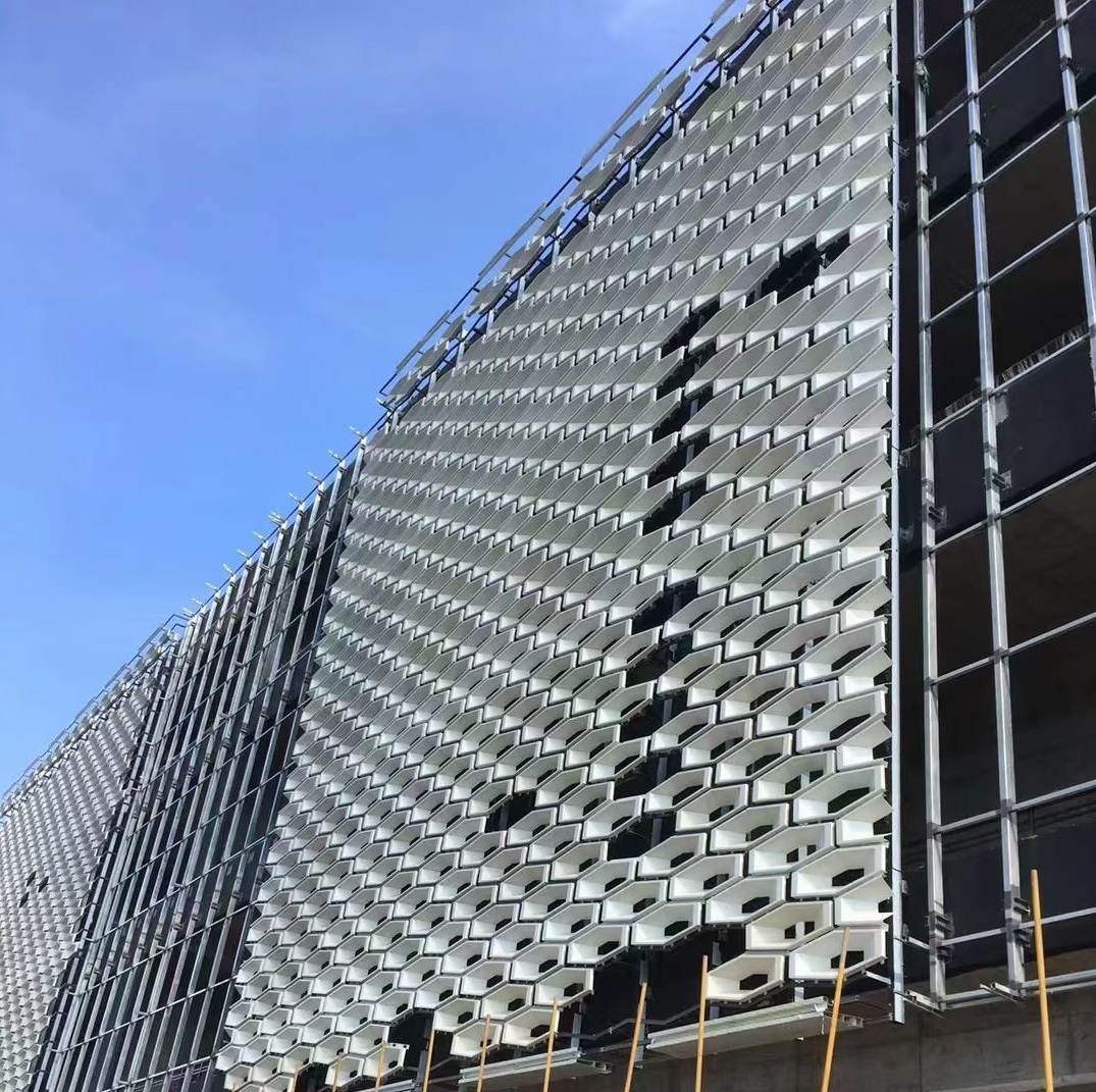 室外墻體鋁單板