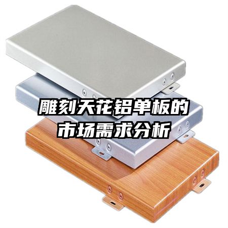 雕刻天花鋁單板的市場需求分析
