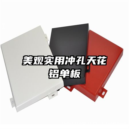 美觀實(shí)用沖孔天花鋁單板