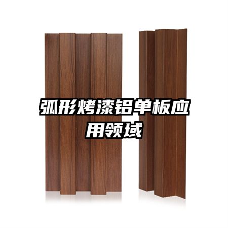弧形烤漆鋁單板應用領域
