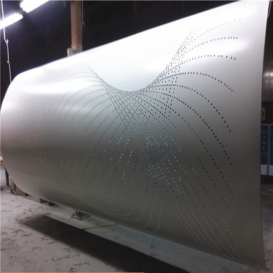 弧形烤漆鋁單板