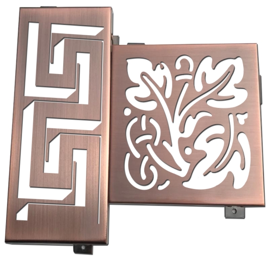 拉絲沖孔鋁單板